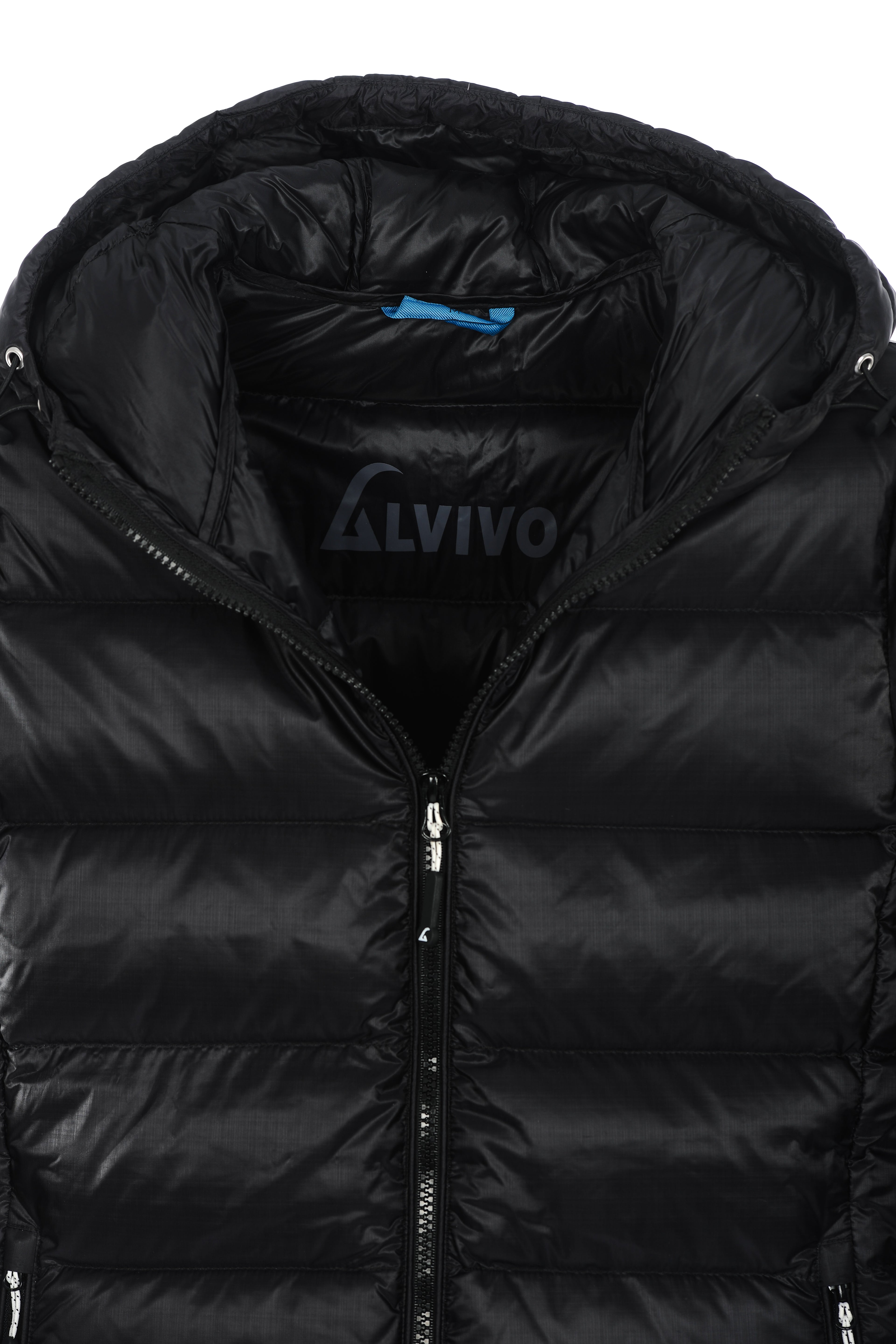 Alvivo Astana Daunenjacke Schwarz/Schwarz
