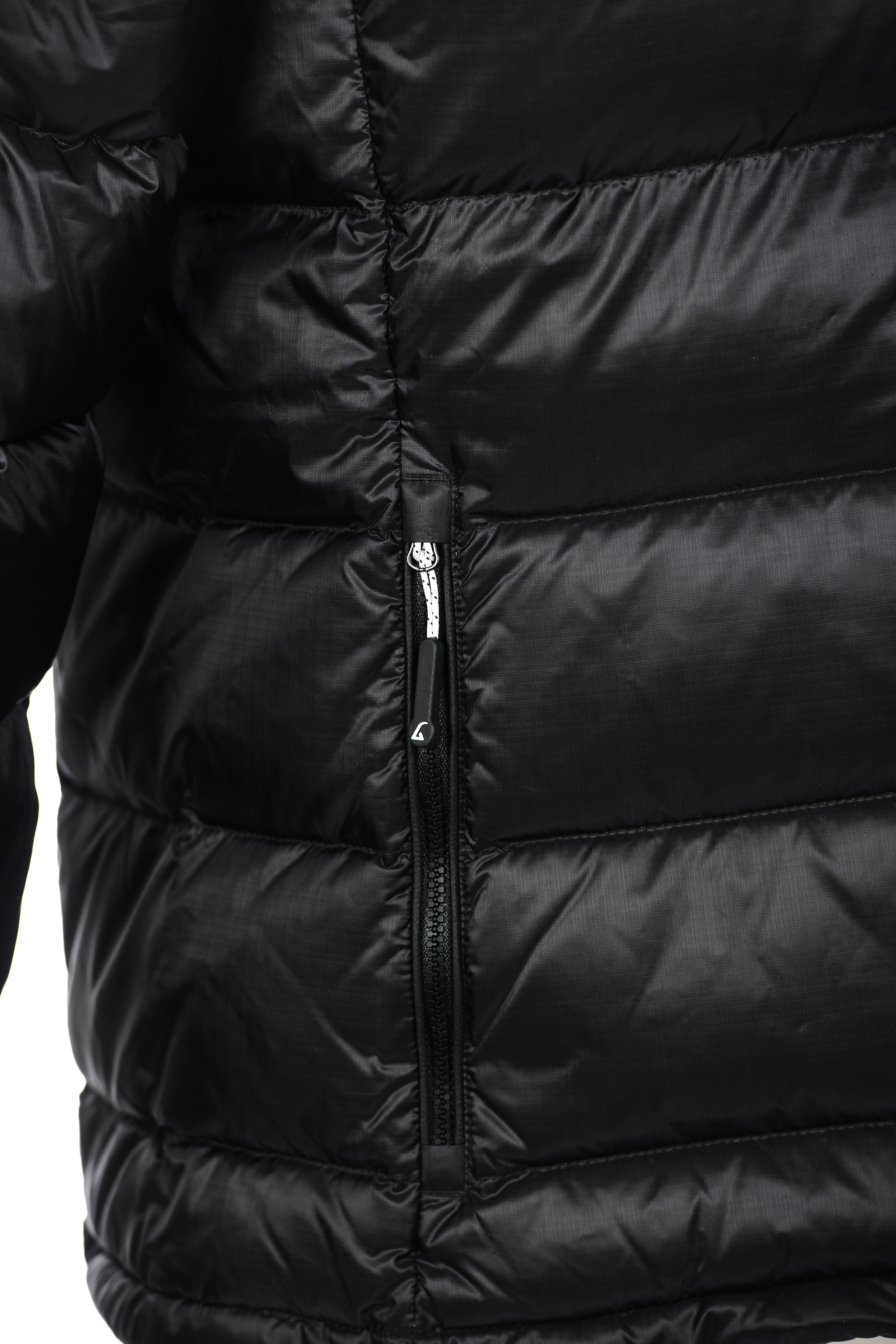 Alvivo Astana Daunenjacke Schwarz/Schwarz