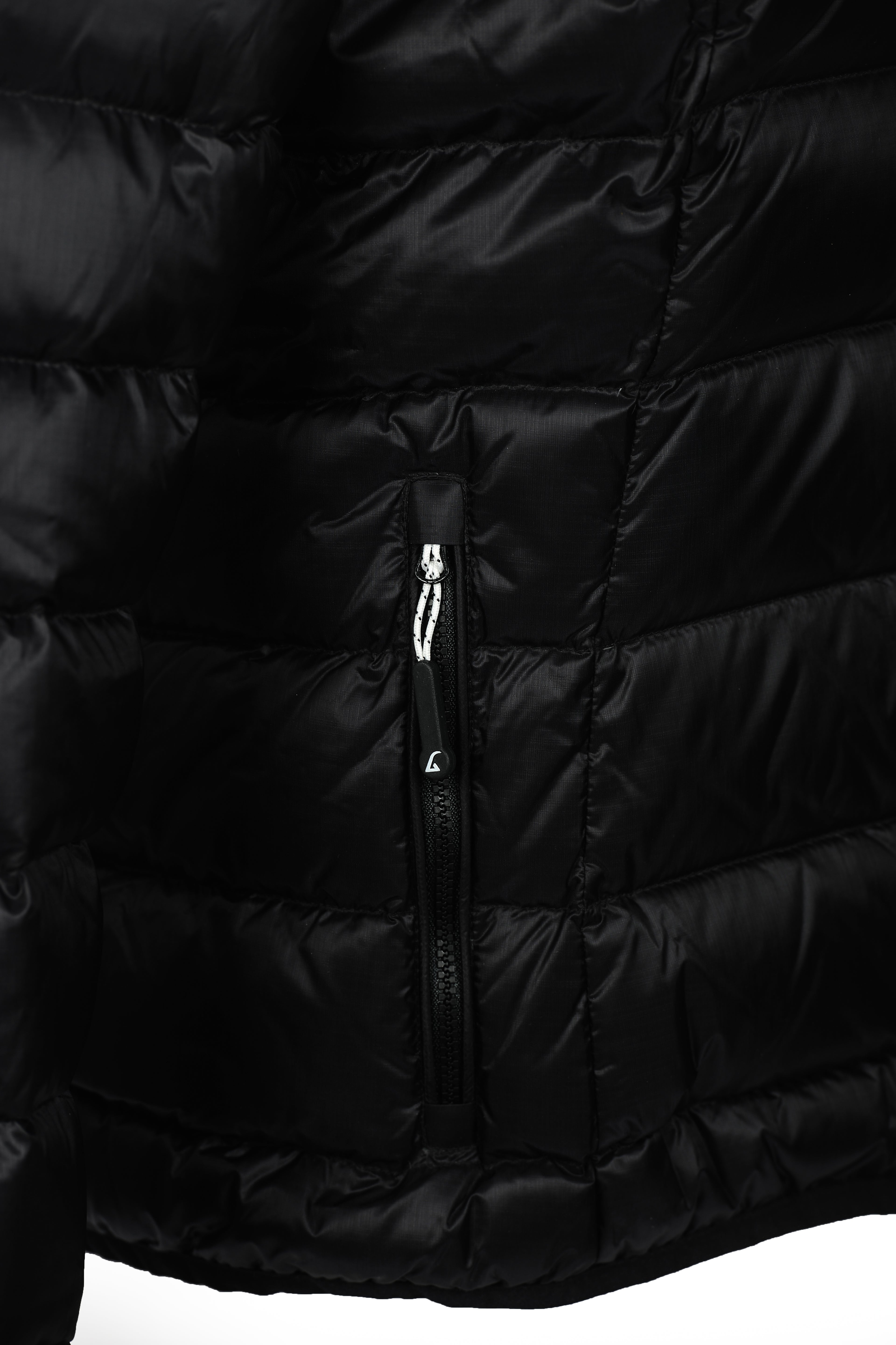 Alvivo Belfast Daunenjacke Schwarz/Schwarz