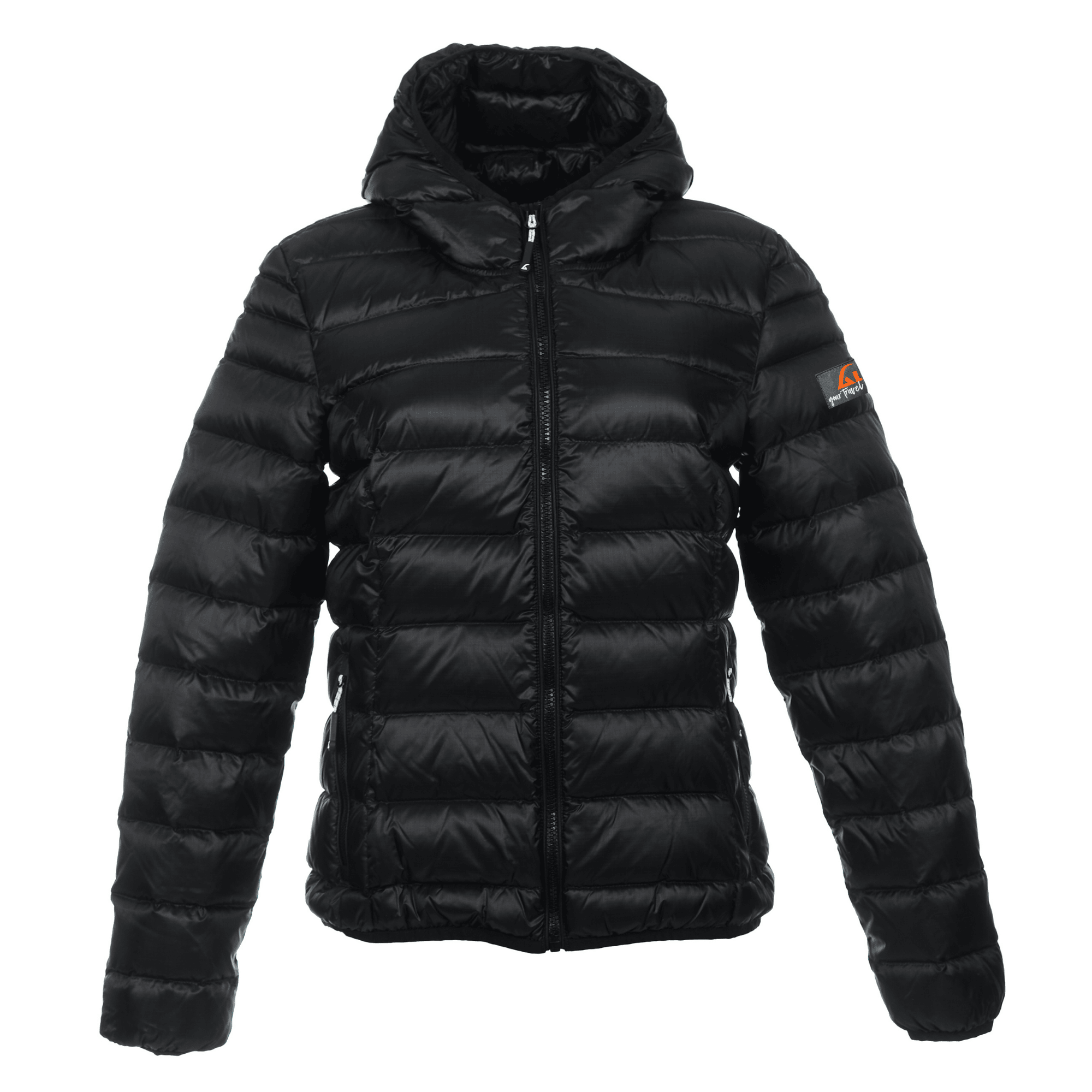 Alvivo Belfast Daunenjacke Schwarz/Schwarz