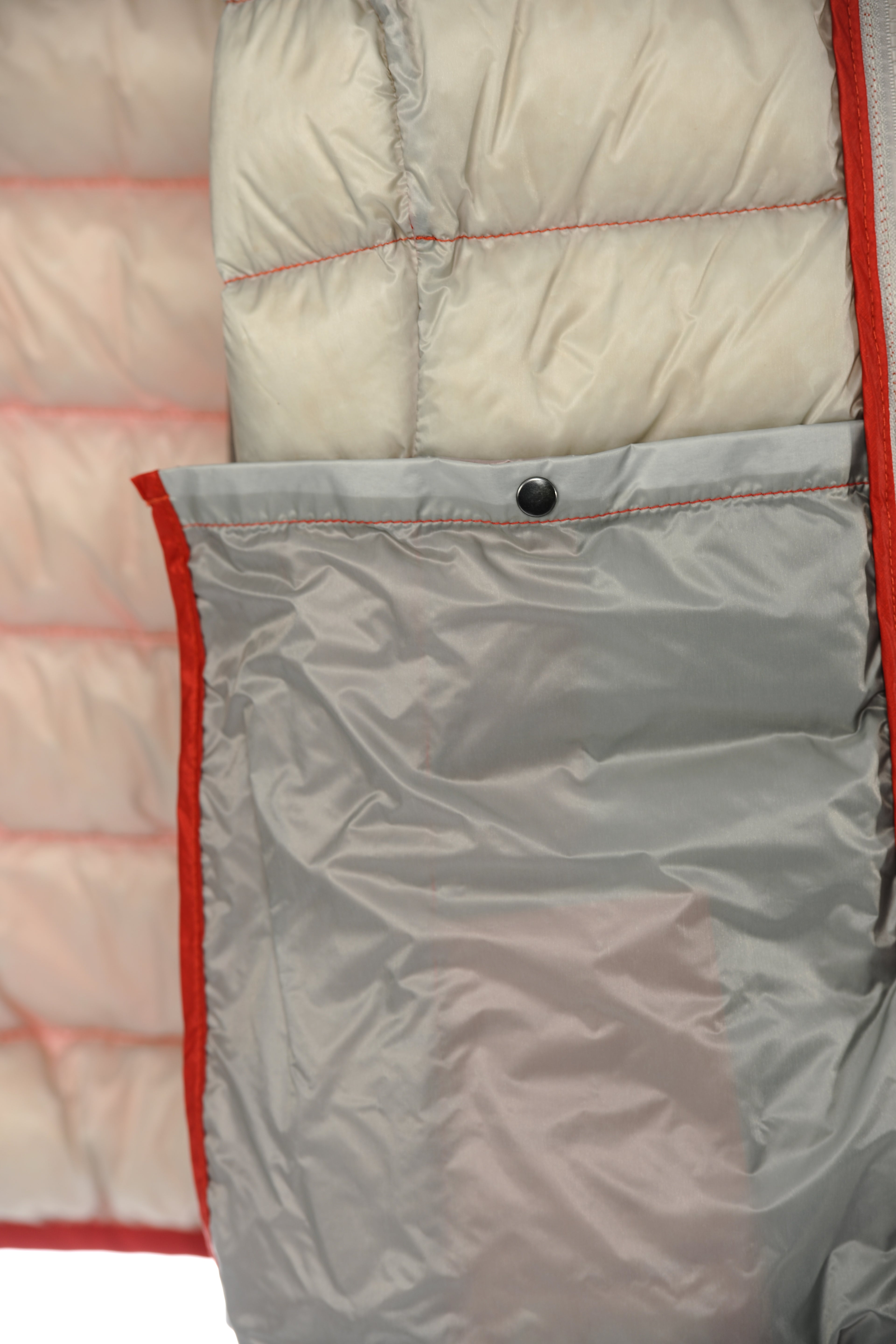 Alvivo Belfast Daunenjacke Rot/Grau