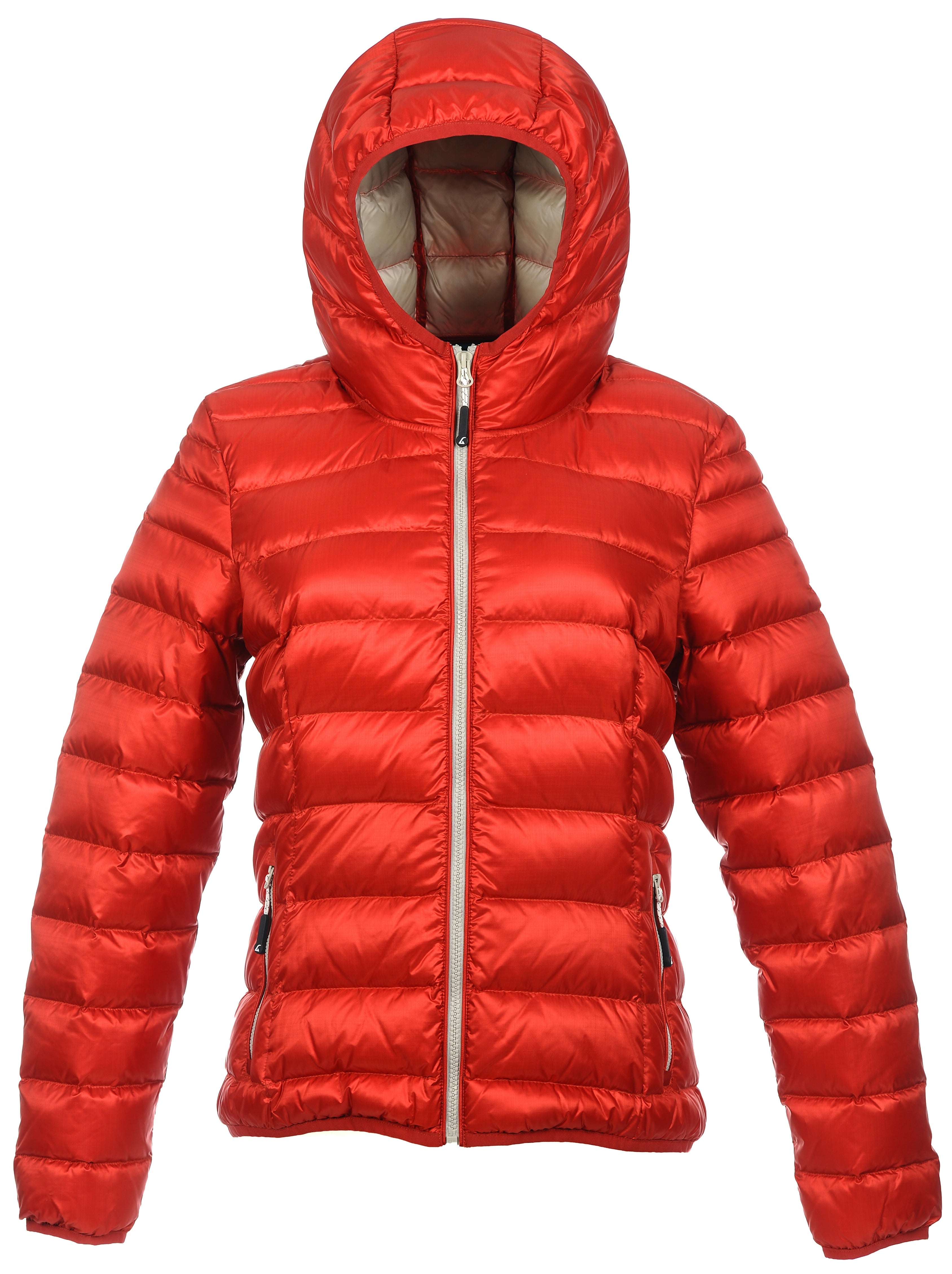 Alvivo Belfast Daunenjacke Rot/Grau