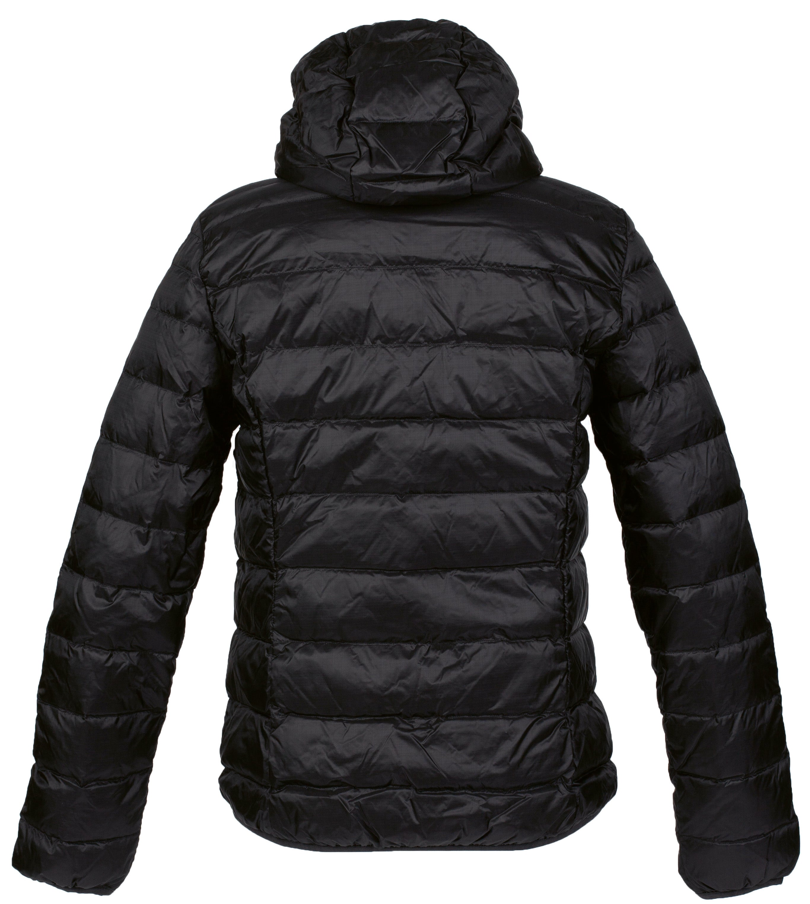 Alvivo Belfast Daunenjacke Schwarz/Türkis