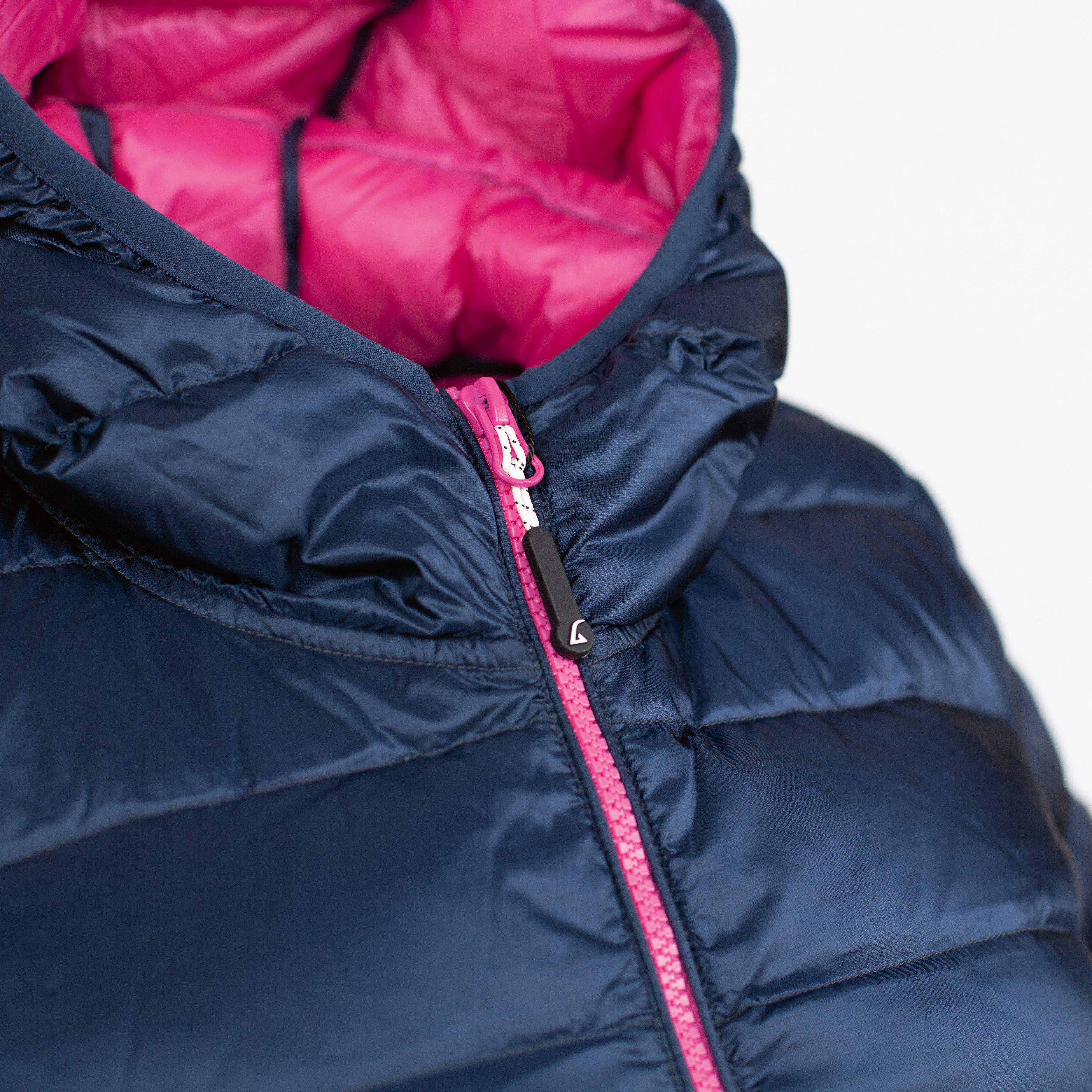 Alvivo Belfast Daunenjacke Blue/Rose