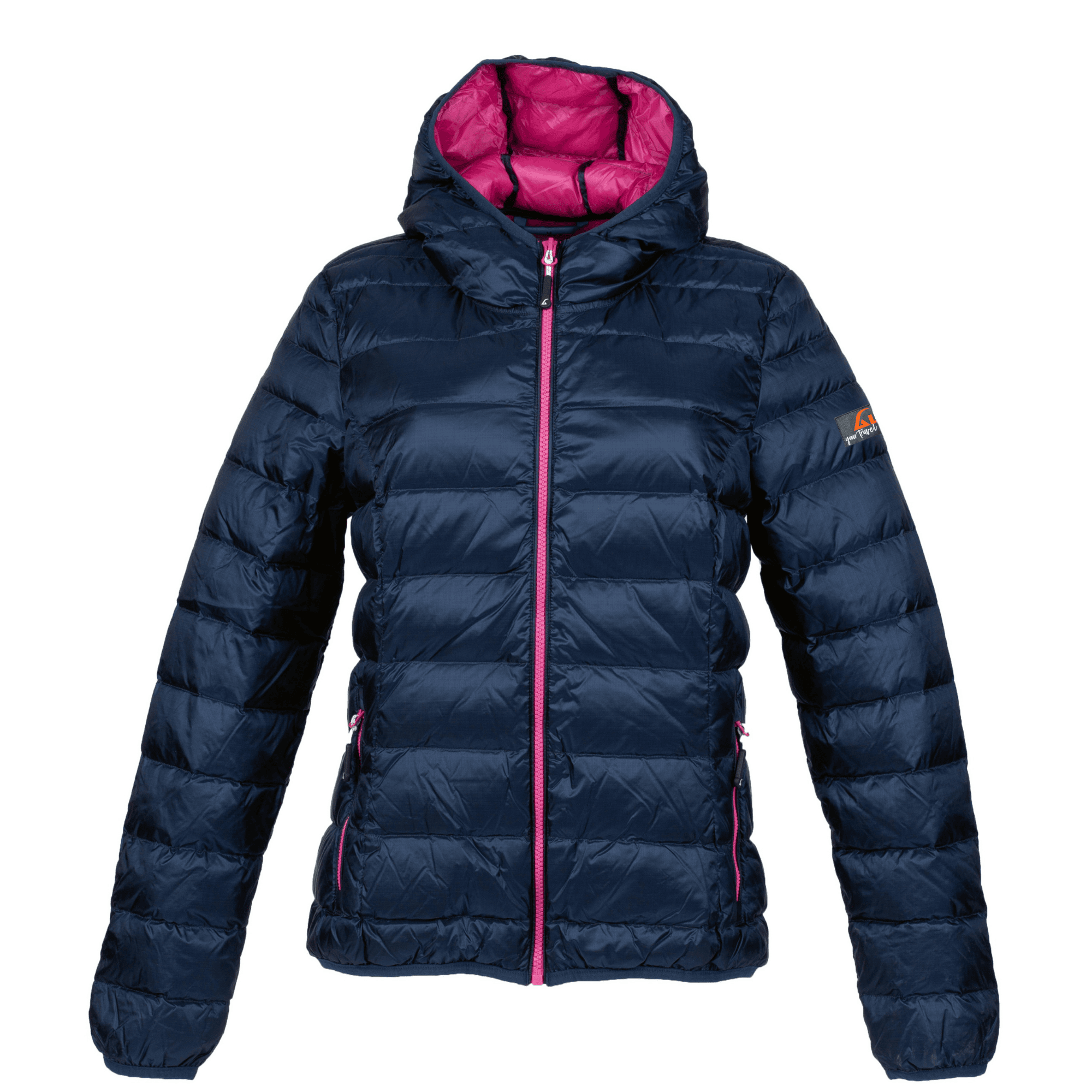 Alvivo Belfast Daunenjacke Blue/Rose