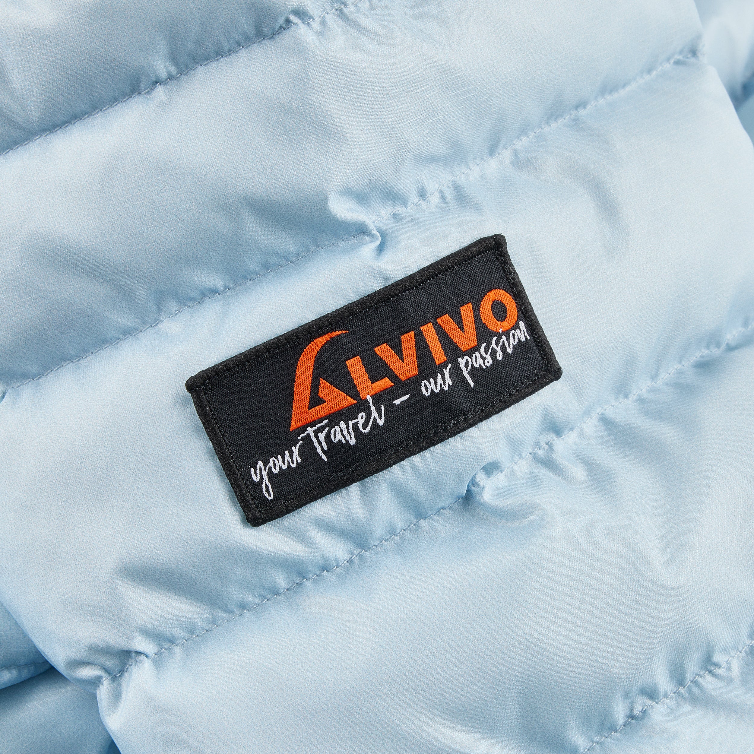Alvivo Belfast Daunenjacke Winter/Sky