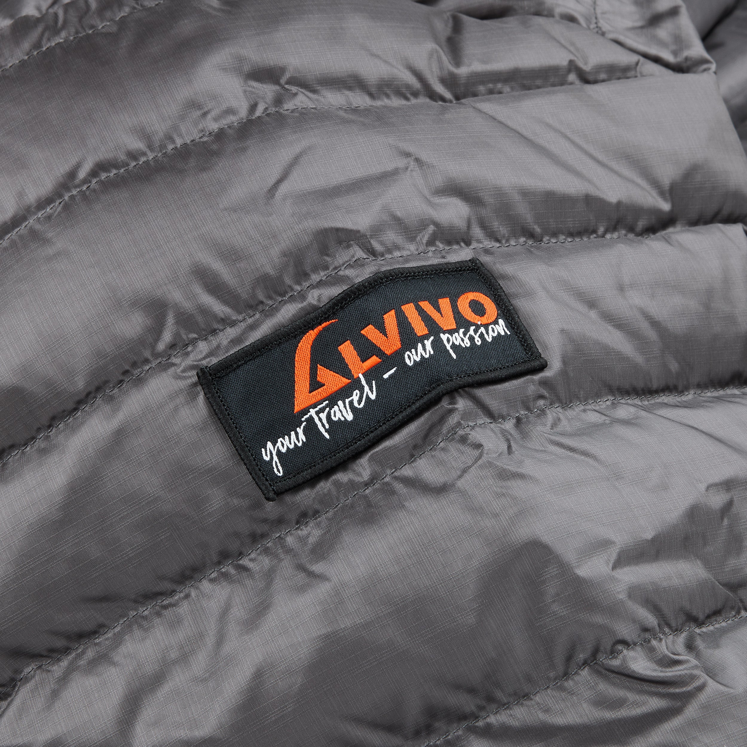 Alvivo Dublin Daunenjacke Grau 