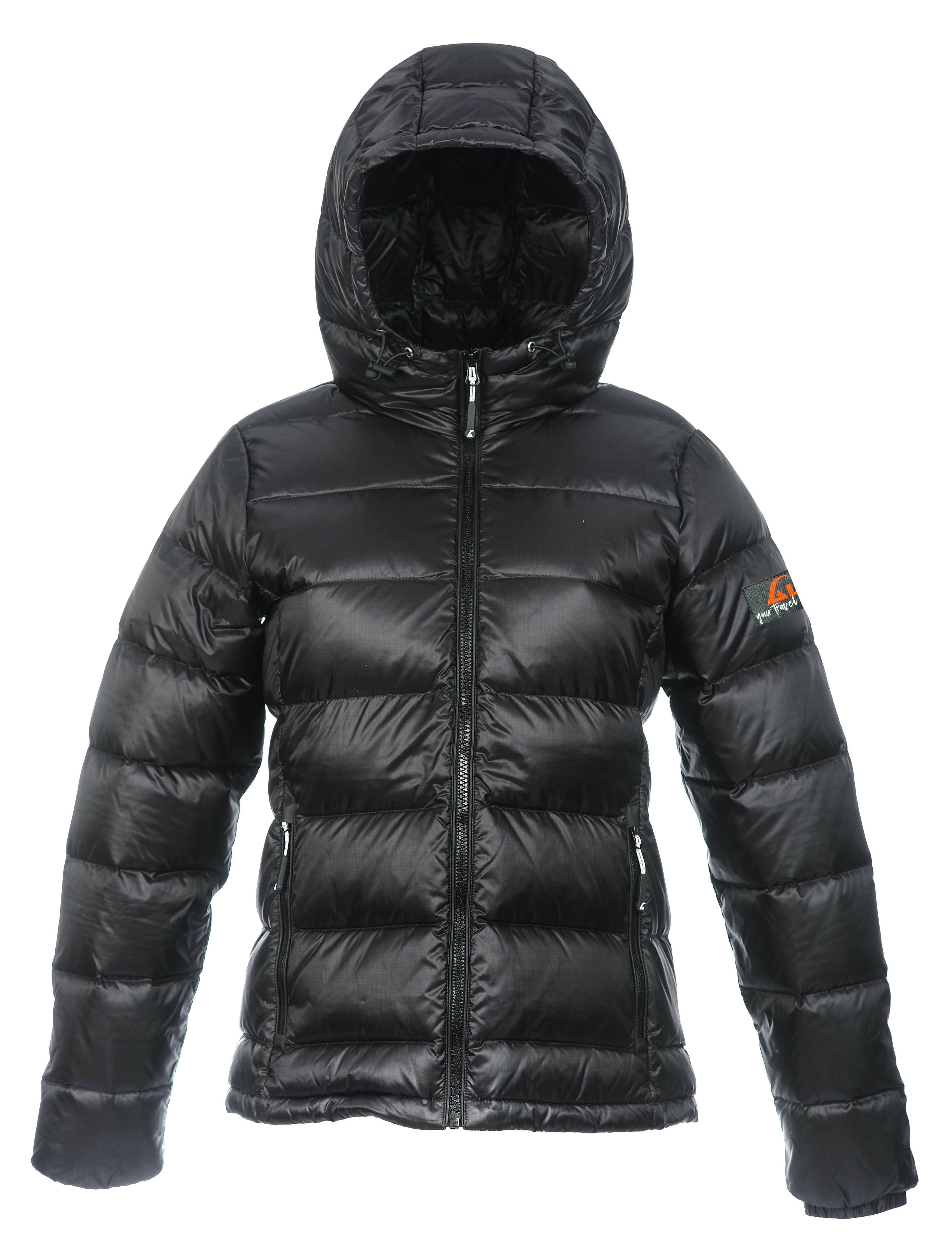 Alvivo Astana Daunenjacke Schwarz/Schwarz 