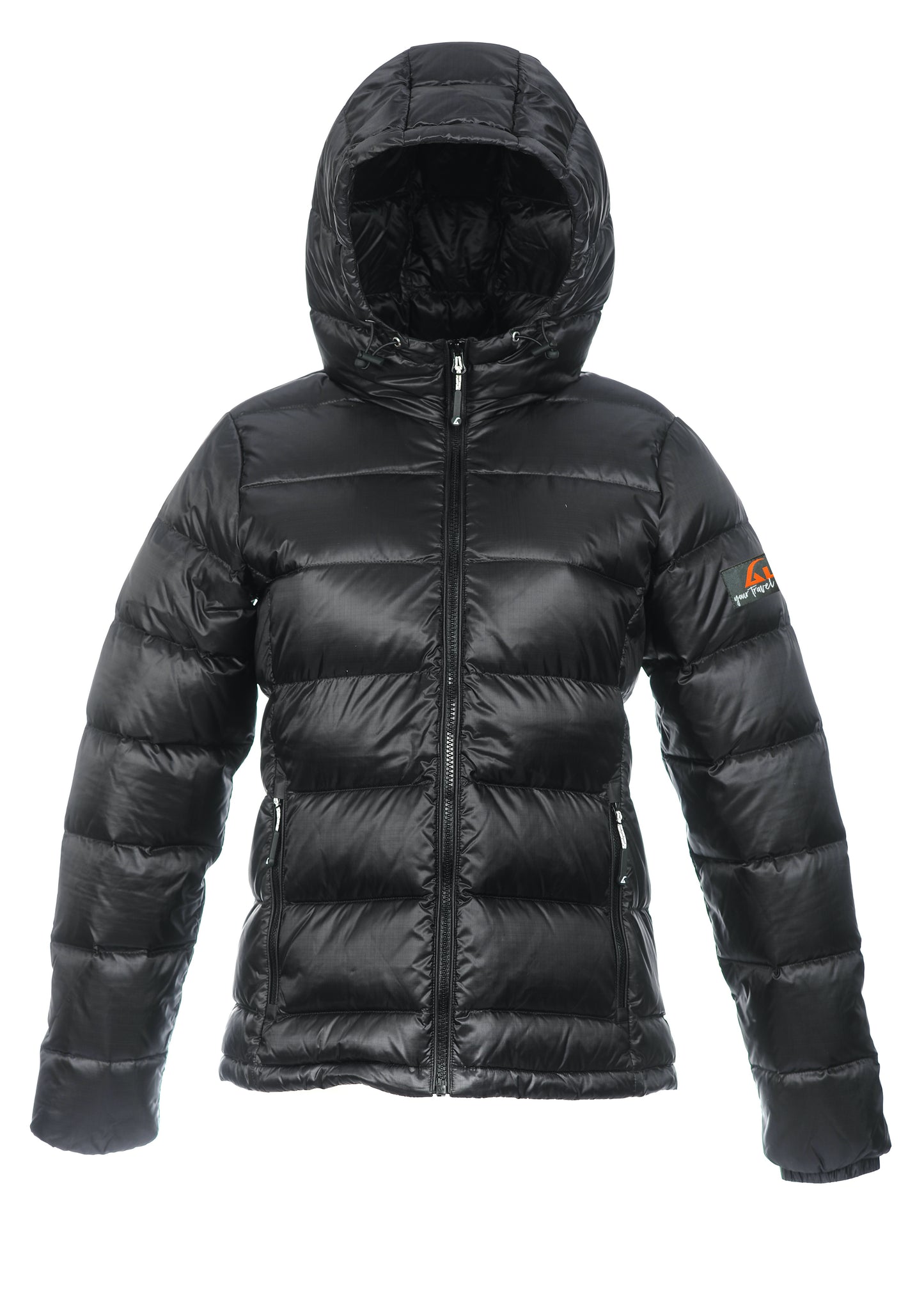 Alvivo Astana Daunenjacke Schwarz/Schwarz #farbe_schwarz-schwarz