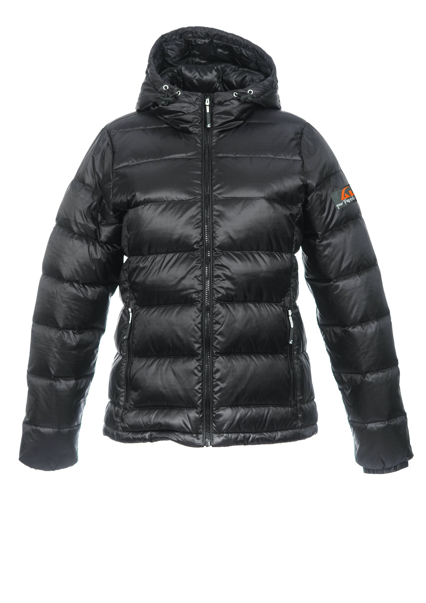 Alvivo Astana Daunenjacke Schwarz/Schwarz #farbe_schwarz-schwarz