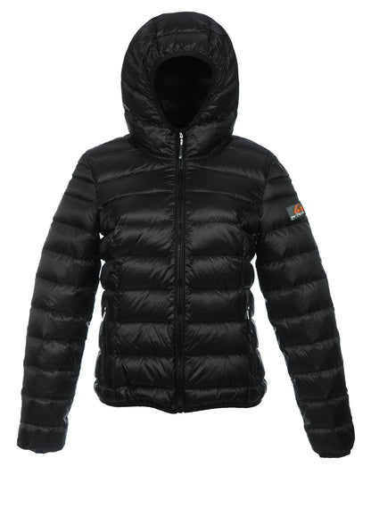 Alvivo Belfast Daunenjacke Schwarz/Schwarz 