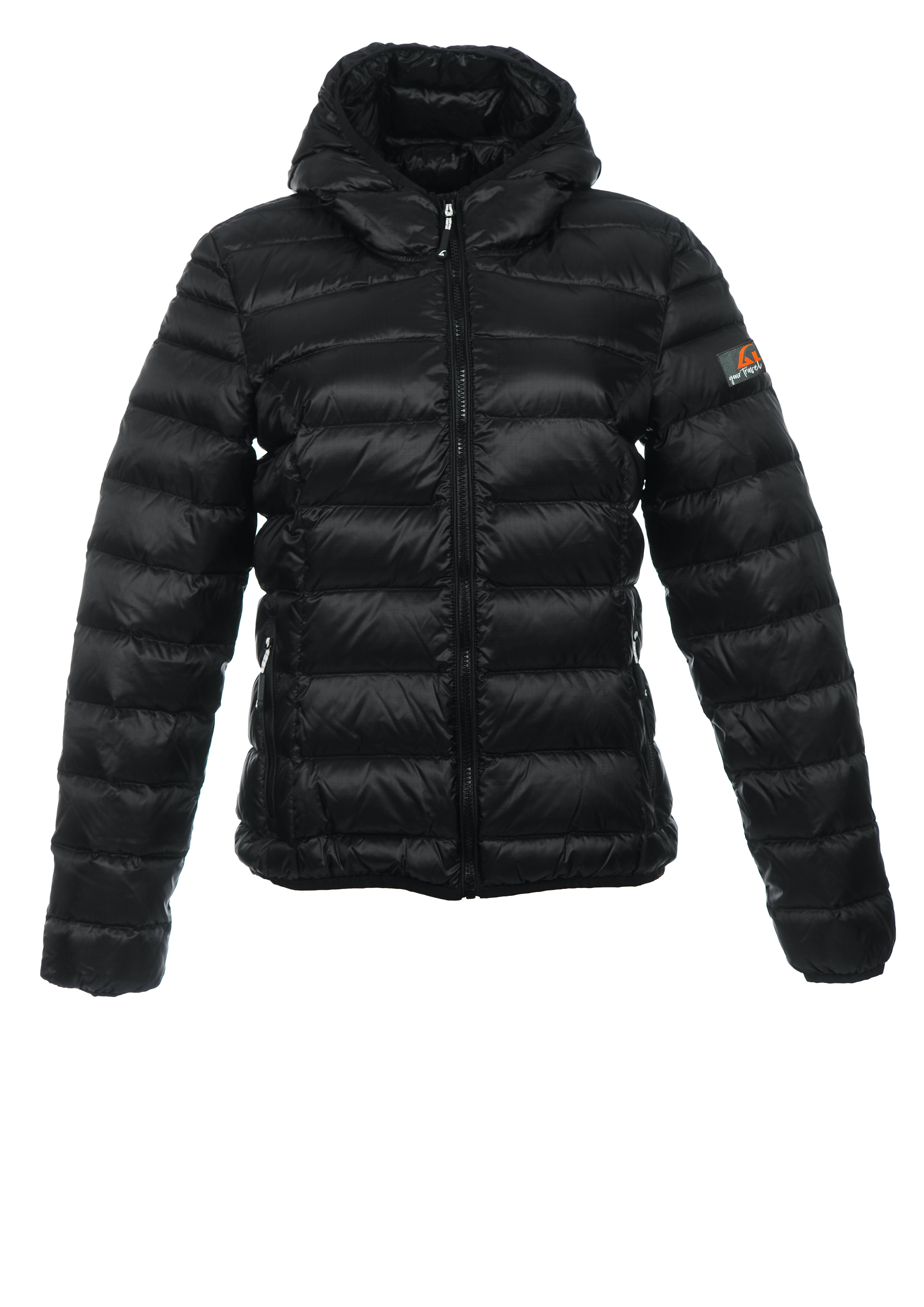 Alvivo Belfast Daunenjacke Schwarz/Schwarz 