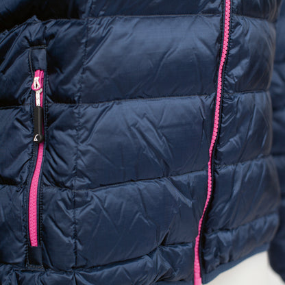 Alvivo Belfast Daunenjacke Blue/Rose 