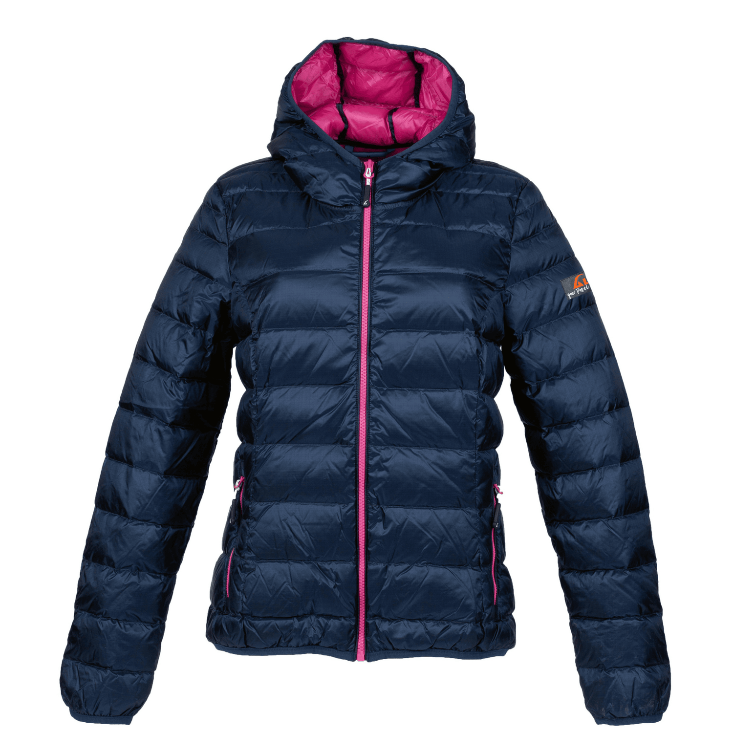 Alvivo Belfast Daunenjacke Blue/Rose 