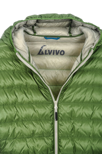 Alvivo Nuuk Daunenjacke grün 