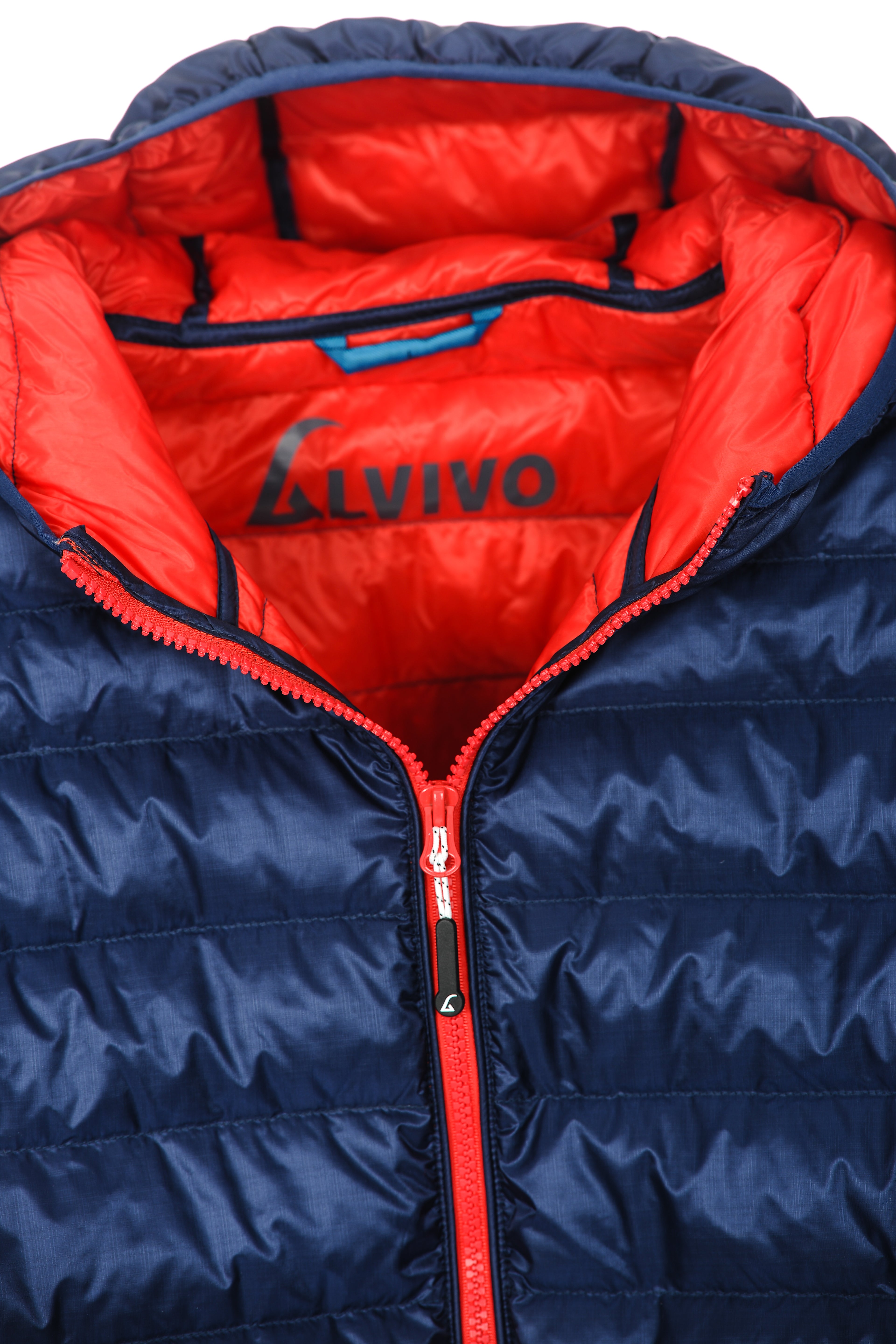 Alvivo Nuuk Daunenjacke blau 