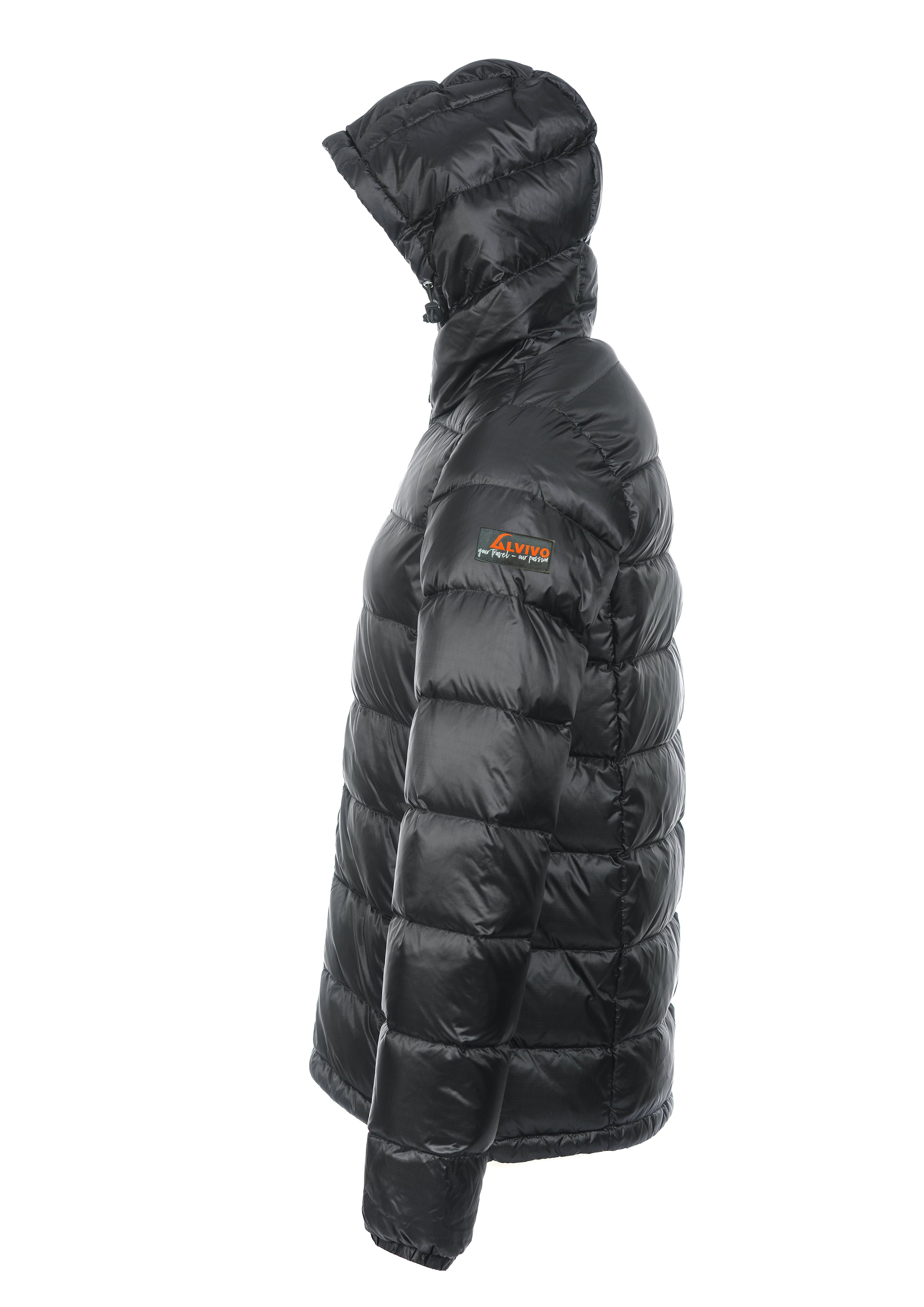 Alvivo Nuuk Daunenjacke schwarz 