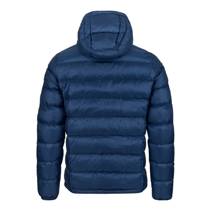 Alvivo Nuuk Daunenjacke blau/rot 