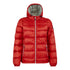 Alvivo Astana Daunenjacke Rot/Grau 