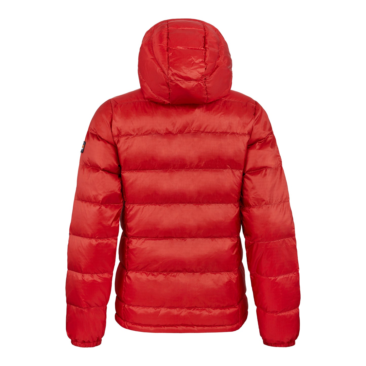 Alvivo Astana Daunenjacke Rot/Grau #farbe_rot-grau