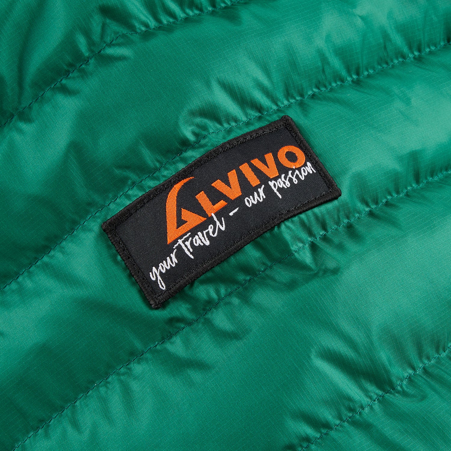 Alvivo Nuuk Daunenjacke grün 