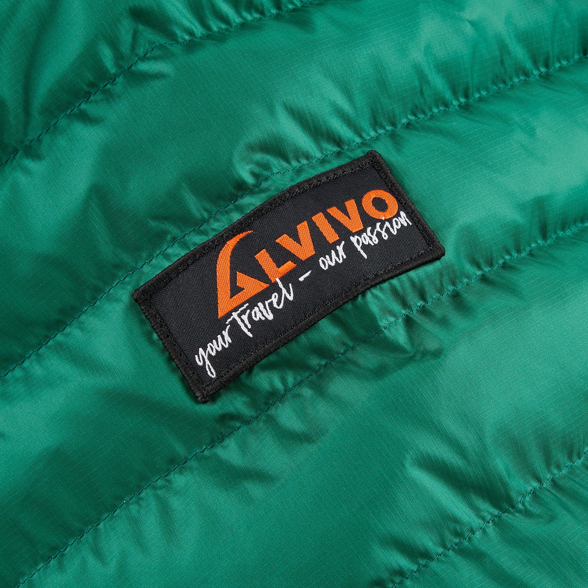 Alvivo Nuuk Daunenjacke grün 
